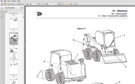 how to operate a 2019 270 jcb skid steer|jcb 270 service manual.